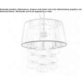 Organza hanging lamp Pindushi