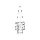 Mosiężna lampa wisząca Soesdala