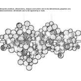 Szklana lampa wisząca Norville