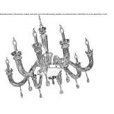 Chandelier with Swarovski® crystals Ccolo