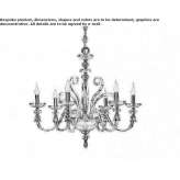 Chandelier with Swarovski® crystals Horea