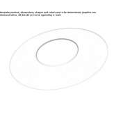 Aluminum LED ceiling lamp Magreta