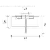 LED ceiling lamp Pazaric