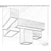 Modułowa drewniana lampa sufitowa Levski