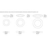 Techniczny kinkiet / lampa sufitowa z tkaniny Garswood