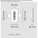 Cristaly® LED recessed ceiling light Hoefen