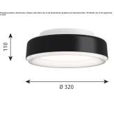 LED ceiling lamp Vigevano