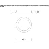 LED ceiling lamp Mockmuhl