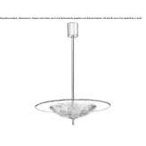 Crystal LED ceiling lamp Globe