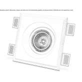 Cristaly® recessed wall/ceiling lamp Illescas