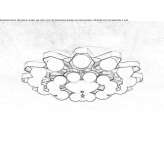 The ceiling lamp in satin glass and metal provides direct light Astatula