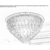 Murano glass ceiling lamp Tuzla