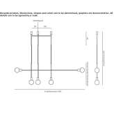 LED ceiling lamp Thabeban