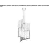 LED fabric ceiling lamp Seriate