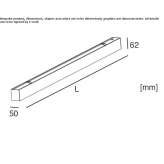 Kinkiet/lampa sufitowa Cogoleto