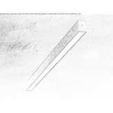Aluminum LED ceiling lamp Cheshire