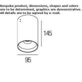 Ceiling mounting fixture Pomerols