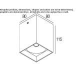 Ceiling mounting fixture Marstow