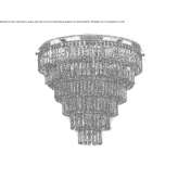 Crystal ceiling lamp Molos