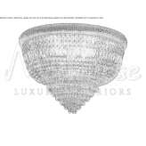 Ceiling lamp with crystals Almenara