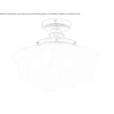 Ręcznie robiona lampa sufitowa do łazienki Sestao