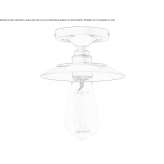 Handmade ceiling lamp Grandson