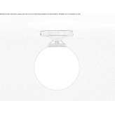 Handmade LED ceiling lamp Broxburn