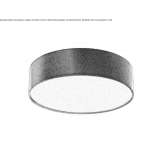 LED fabric ceiling lamp Leiston