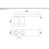 Regulowana lampa sufitowa LED z aluminium malowanego proszkowo Caracoli