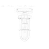Handmade ceiling lamp Inden