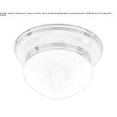 Brass ceiling lamp Dolyna