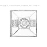 Adjustable brass ceiling lamp Nerac