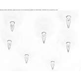 Partially recessed borosilicate glass ceiling light Goodwell