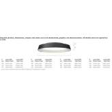 LED ceiling lamp Litago