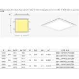 Wpuszczana lampa sufitowa Kirovsk