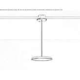 Modular LED ceiling lamp with a fixed arm Susanj