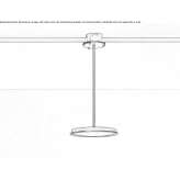 Modułowa lampa sufitowa LED ze stałym ramieniem Susanj