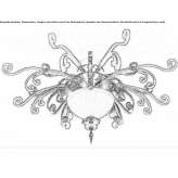 Crystal ceiling lamp Eppegem