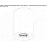 Regulowana lampa sufitowa LED Cabarita