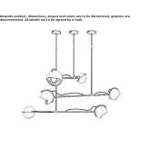 LED ceiling lamp Zibello