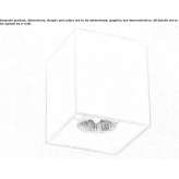 Halogen ceiling lamp Servion