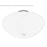 Gold-plated alabaster ceiling lamp Milston