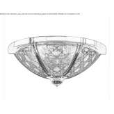 Gold-plated wall lamp with crystal Dobron