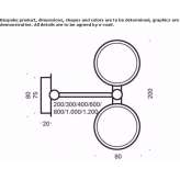 Adjustable ceiling lamp with swing arm Obdach