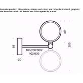 Adjustable ceiling lamp Tychero