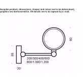 Adjustable ceiling lamp with swing arm Obdach