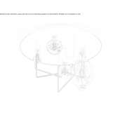 Metalowa lampa sufitowa LED Bunya