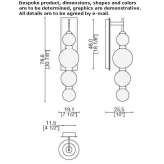 Pyrex® LED wall lamp Alhandra