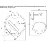 LED wall lamp Autol