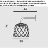 Outdoor LED wall lamp Ticha